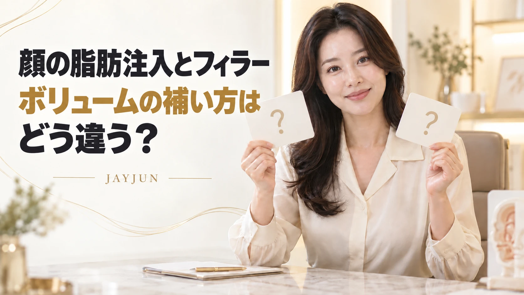 顔のくぼみは、脂肪注入とフィラーを何で比較しますか？