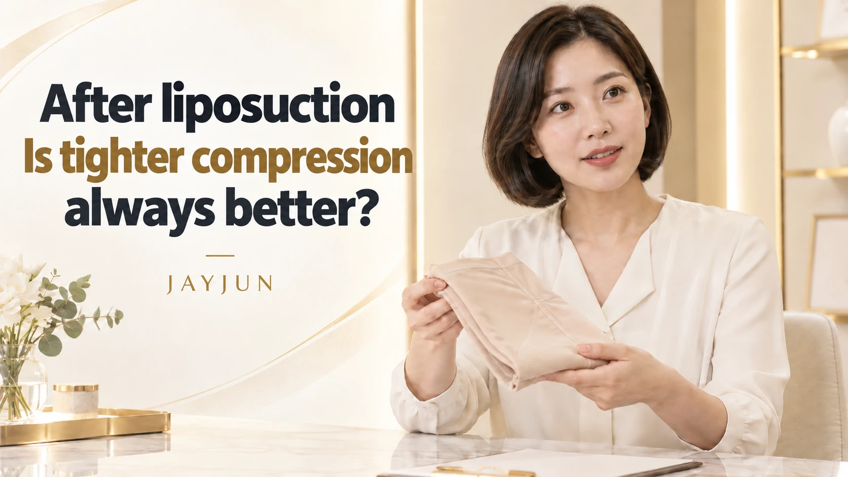 After liposuction, does wearing compression longer mean a better result?
