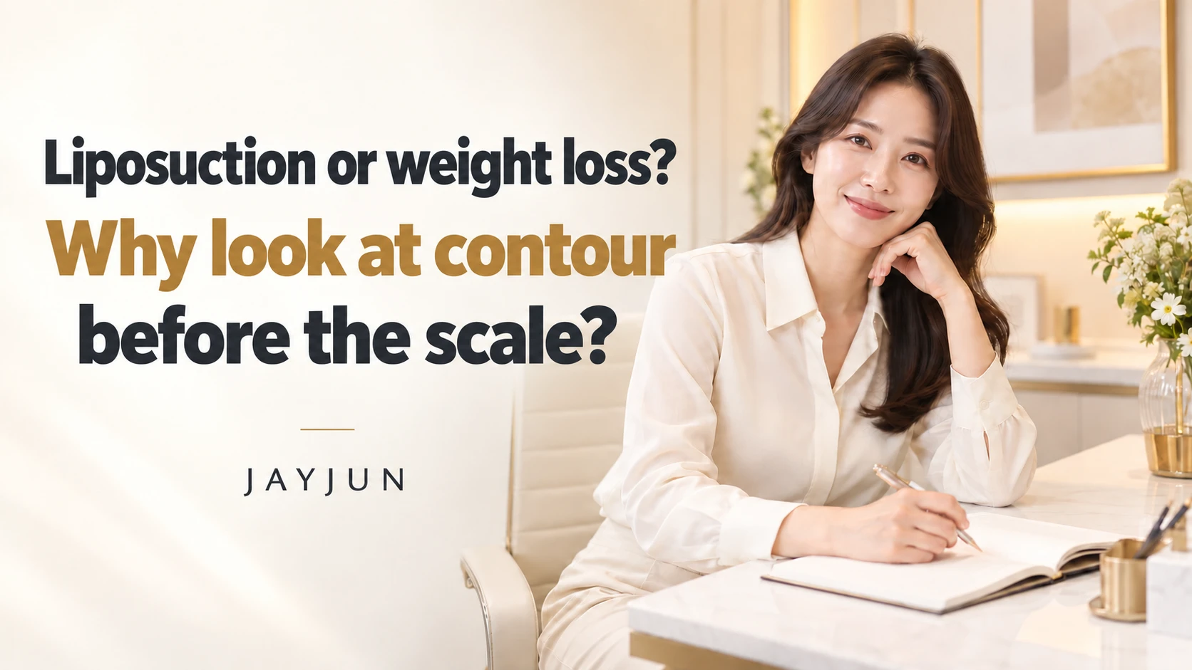 Will liposuction also cause a large drop in body weight?