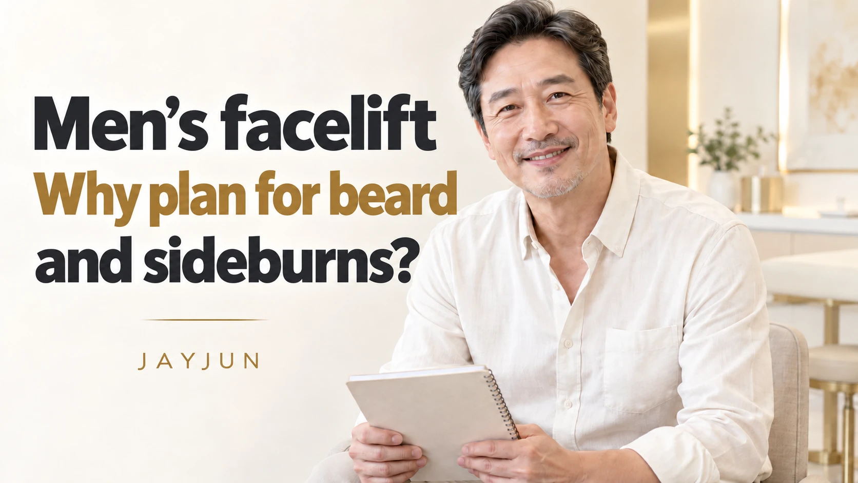 Men’s facelift: should beard and sideburns be assessed too?