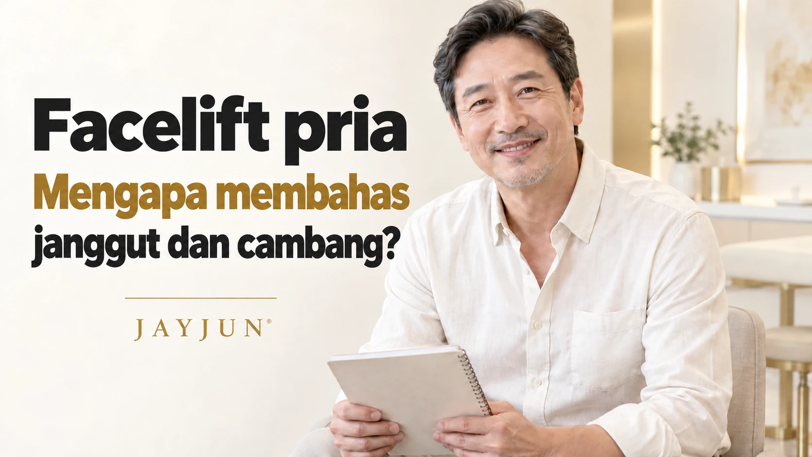 Facelift pria: perlukah menilai janggut dan cambang juga?
