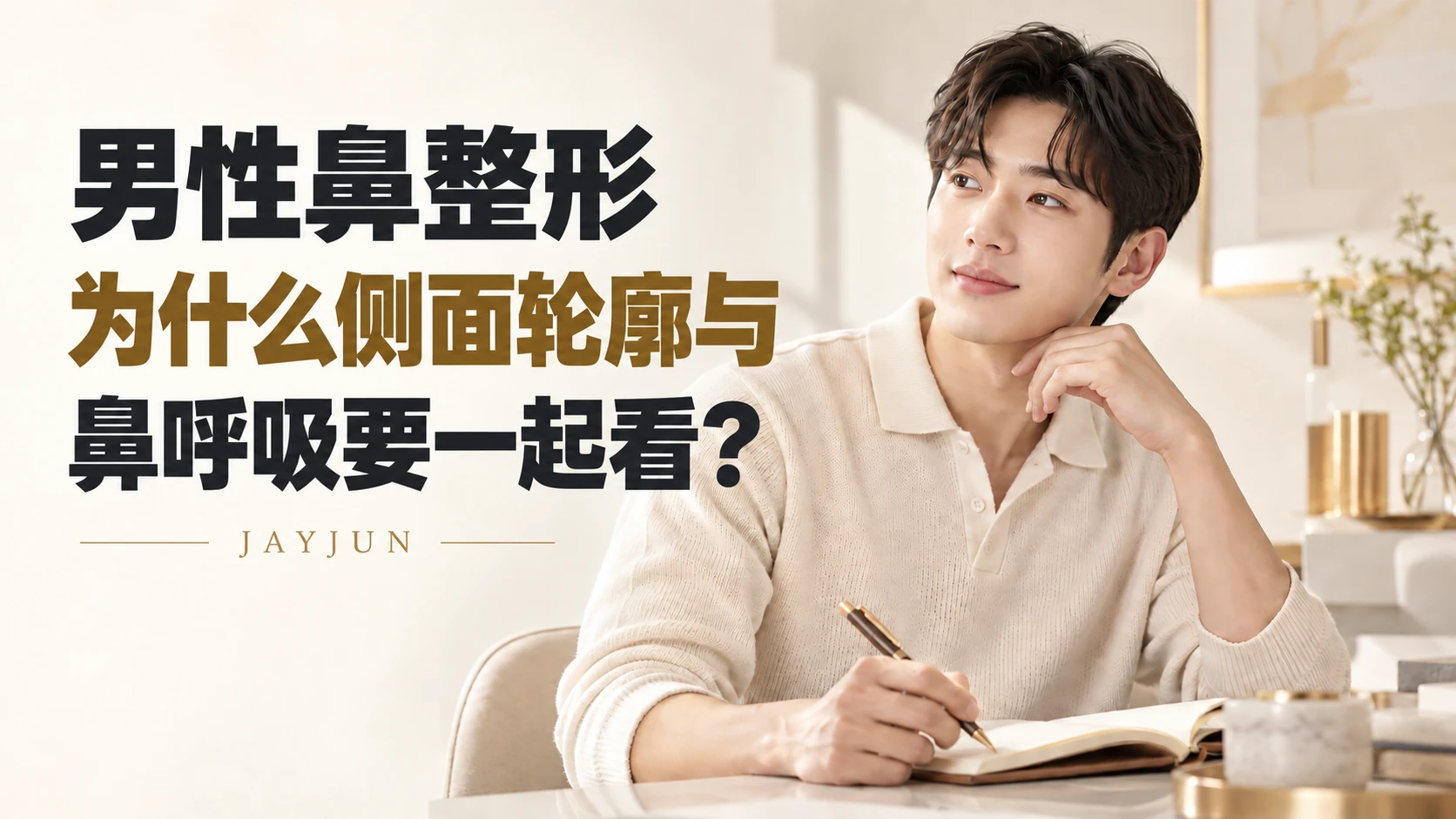 男性鼻整形，比鼻梁高度更应先确认什么？