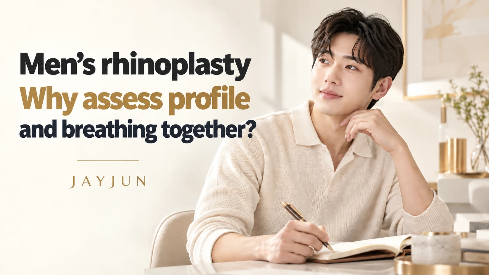 Men’s rhinoplasty: what comes before choosing a high bridge?
